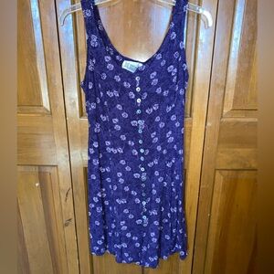 Jodi Michael’s 90’s Purple Floral Dress
